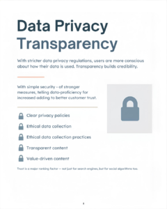 Data Privacy and Transparency